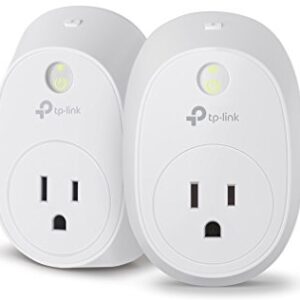 Kasa Smart WiFi Plug w/ Energy Monitoring by TP-Link – No Hub Required, Works w/ Alexa & Google (HS110KIT)