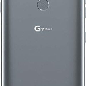 LG G7 ThinQ GSM Unlocked LGG710 w/ 64GB Memory Cell Phone 4G LTE – US Version – Platinum Gray