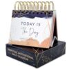 Motivational Calendar – Daily Flip Calendar with Inspirational Quotes – Inspirational Desk Decor for Women, Office Decor for Women Desk, Inspirational Gifts for Women, Desk Accessories for Women
