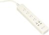 NEXXT Smart Surge Protector Power Strip with USB, 4 USB Ports and 4 Power outlets Plug Extender. Ideal for Computers, Home Theatre, Appliances, Office Equipment, Cellphones. 6ft-Power Cord