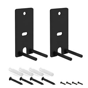 Pair Steel Black Wall Mount Brackets Replacement Compatible with Bose OmniJewel Lifestyle 650 Home Entertainment System and Bose Surround Speakers 700