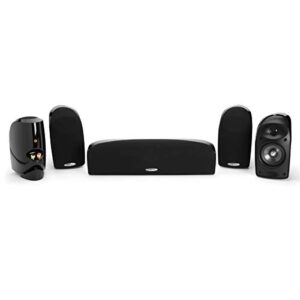 Polk Audio 747192121020 TL350 Home Theater Audio System, 85Hz – 31Khz Frequency Response, Black