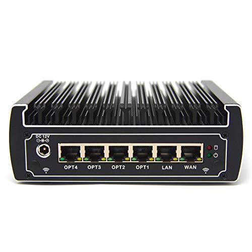 Protectli Vault 6 Port, Firewall/Mini PC – Intel Quad Core i5 (8250U), AES-NI, 64GB RAM, 960GB SSD