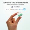 SONOFF MINIR4M 10A Matter Smart Switch,Universal DIY Module for Smart Home Automation Solution, Work with Alexa & Google Home,1 Pack
