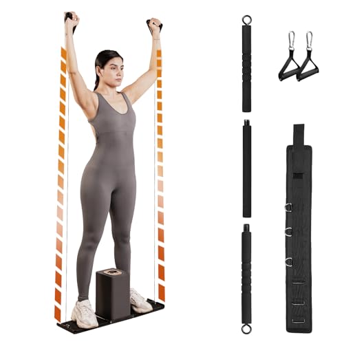 SR3 Smart Home Gym Equipment ,Max 130lbs Resistance Portable Full Body Workout Cable Machine with Ambient Light,at Home Gym | All in One Gym for Travel | Foldable Gym & Home Exercise Equipment