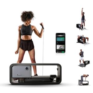 Smart Home Gym Equipment, 200 in One Total Body Fitness Training Machine with Adjustable Resistance for Strength Workouts and Multifunctional Weightlifting Exercises
