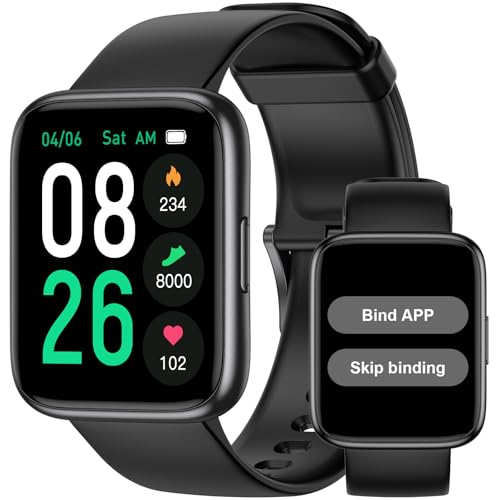 Smart Watch No App/Phone Required, Long Battery Life Fitness Tracker Watch,HD Screen, Waterproof Activity Tracker with Step Counter for Walking, Pedometer, Calories Tracker for Men Women