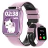 Smart Watch for Kids, 1.85″ Fitness Tracker with Heart Rate, Sleep Monitor, IP68 Waterproof Smartwatches with Video Camera Music Player, Pedometer, Game, SOS Button, NO APP/Phone, Gift for Boys Girls.