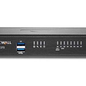 Sonicwall TZ370 Secure Upgrade Plus – 2YR Essential Edition (02-SSC-6822) | TZ370 Network Security Appliance with 2 Year Essential Protection Service Suite | Next-Generation Firewall