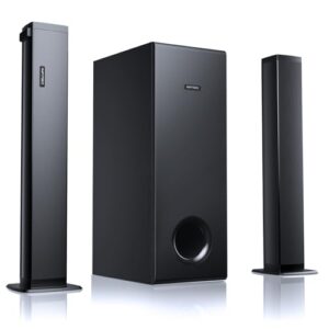 Sound Bar for Smart TV 2.1CH 190W Peak Power Soundbar with Subwoofer Detachable 2-in-1 BT 5.4 Surround Sound System 12L Deep Bass for PC Game with HD-ARC/Opt/USB/AUX Home Theater