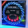 TOSY Flying Ring – 16 Million Color RGB or 12 LEDs, Super Bright, Lost Mode, Auto Light Up, 4th of July Camping Essentials for Kids/Teens/Boy/Girl, Safe, Waterproof, Pool/Beach Games, Lightweight Toy
