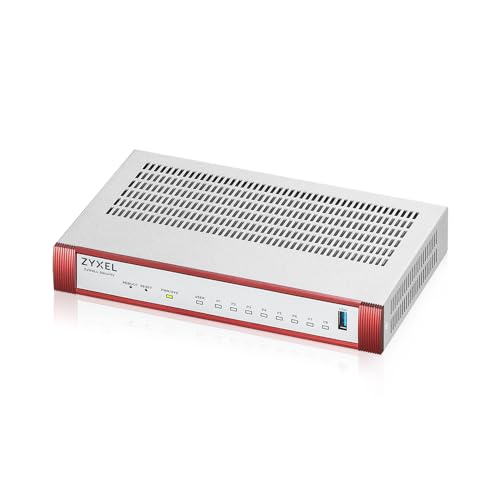 USG FLEX100 H Series, 8 Gigabit User-definable Ports, 1*USB with 1 YR Security Bundle