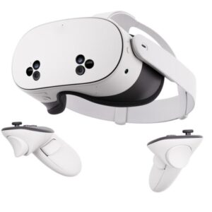 Virtual Reality Headset, Advanced Gaming Device, White