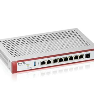 Zyxel High Speed Cyber Security Firewall | 2x Multi-Gig 2.5G | VPN | Business Class Recommended up to 100 Users | Nebula Cloud Option | Hardware Only [USGFLEX200H]