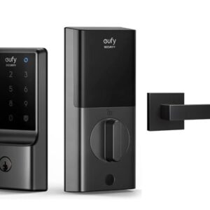 eufy Security Video Smart Lock C210 Pack with Square Door Handle