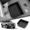smabee Center Console Cool Box Organizer for Toyota Land Cruiser Prado 250/ Lexus GX 550 2024 2025 Armrest Storage Box ABS Insert Tray Accessories (Only Fit Cool Box) Black