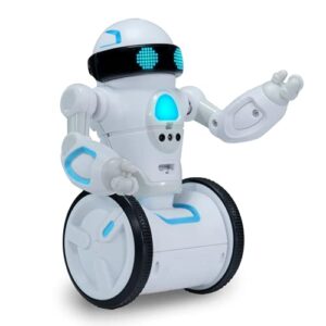 WowWee MiP Arcade – Interactive Self-Balancing Robot – Play App-Enabled or Screenless Games with RC, Dancing & Multiplayer Modes