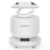 2025 Ultrasonic Retainer Cleaner for Dentures & Aligner, Durable Removable Base and Top Cover, Denture Cleaner Machine with 4 Modes for Mouth Guards, Jewelry, Rings, etc (White)