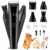 4 in 1 Dog Grooming Kit with USB-C Charging, Paw Trimmer for Small Dogs, Cats, Pet Hair Clippers Dog Nail Grinder, Low Noise Cordless Hair Trimmer with 2 Speed Modes