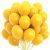 Prextex 75 Yellow Party Balloons 12 Inch Yellow Balloons with Matching Color Ribbon for Yellow Theme Party Decoration, Weddings, Baby Shower, Birthday Parties Supplies or Arch Décor – Helium Quality