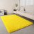 Guucha Premium Fluffy Area Rug, 4×5 Feet Yellow Soft and Fuzzy Shag Rugs for Boys Girls, Cozy Carpet for Bedroom Living Room Nursery with Strong Backing
