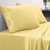 Sweet Home Collection 1800 Thread Count Soft Egyptian Quality Brushed Microfiber Luxury Bedding Set with Flat, Fitted Sheet, 2 Pillow Cases, Queen, Yellow