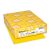 Wausau Astrobrights Cardstock, 65 lb, 8.5 x 11 Inches, Solar Yellow, 250 Sheets (22731)