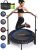 FITPULSE Mini Trampoline for Adults Rebounder Trampoline with Handle 40″ Workout Trampoline for Adults Fitness Trampoline Small Trampoline Exercise Trampoline for Adults Indoor Trampoline for Adults