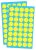 2000 Pack, 3/4″ Round Dot Stickers Circle Labels – Yellow