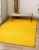 Unique Loom Solo Solid Shag Collection Modern Plush Tuscan Sun Yellow Area Rug (4′ 0 x 6′ 0)