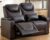 61″ RV Loveseat Recliner Sofa, Home Theater Seating with 3 Arms and 2 Pillows, Wall Hugger Recliners & 138° Reclining Couch (Brown PU Leather Furniture)