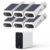 AOSU AI Security Cameras Wireless Outdoor, 6-Cam Kit, 4K Smart Home Security System with HomeCortex, AI Face Recognition & Behavior Detection, 16TB Expandable Local Storage, Integrated Solar Panel