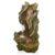 Alpine Corporation WIN1642 61″ 3-Tier Log Water Fountain with Warm White LED Lights, Cascading Waterfall for Garden, Patio, & Lawn, Outdoor Water Feature