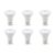 Amazon Basics PAR20 LED Light Bulb, 50 Watt Equivalent, Energy Efficient 7W, E26 Standard Base, Warm White 3000K, Dimmable, 10,000 Hour Lifetime , 6-Pack
