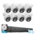 Anpviz 16CH PoE Security Camera System with Human/Vehicle Detection, 8pcs 5MP PoE Cameras with Mic, Smart Dual Light Color Night Vision, True WDR, 4K 16CH NVR with 4TB HDD for 24/7 Recording(H Series)