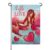 Artofy Hello Love Lake Mermaid Small Decorative Garden Flag, Valentine’s Pink Heart Beach Coastal Yard Lawn Outside Decor, Starfish Anniversary Wedding Outdoor Home Decoration Double Sided 12 x 18