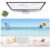 Britimes Summer Beach Sea Shells Large Mouse Pad Non-Slip Starfish Shore Sun Desk Pad Keyboard and Mouse Desk Mat Gaming Mousepad for Game, Office & Home, 31.5 x 15.7 in