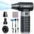 Compressed Air Duster 4-Gear Adjustable 300000RPM Electric Air Duster Rechargeable Brushless Motor Mini Cordless Air Blower for Keyboard, Electronics,Car and Home Cleaning Replaces Compressed Air Can