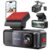 Dash Cam, 4K/2K Full HD Dash Cam Front and Rear, Dash Camera for Cars with Built-in 5GWiFi, 3.2” IPS Screen Dashcam, with 64GB Card, Night Vision, Loop Recording, G-Sensor, Parking Mode