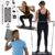 EVO Gym – Portable Home Gym Strength Training Equipment, at Home Gym | All in One Gym – Resistance Bands, Base Holds Gym Bar & Handles for Travel | Portable Gym & Home Exercise Equipment