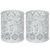 EasyPAG Metal 2-Piece Pen Holder Set Desk Accessories & Workspace Organizers for Classroom, School & Office,White