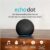 Echo Dot (5th Gen, 2022 release) | International Version with EU Power Adaptor | Smart speaker with Alexa | Charcoal