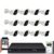 GW Security 16 Channel NVR UltraHD 4K Face Recognition NDAA & TAA Compliant Security Camera System with 12 x 8MP @25FPS Outdoor & Indoor PoE Bullet Cameras, 10 Smart AI Functions
