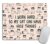 I Work Hard So My Cat Can Have Nice Things – Funny Cat Lover Present – Pink Mouse Pad – Office Desk Accessories – Cubicle Decor