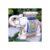 International Caravan Furniture Piece Large Porcelain Elephant Stool