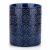 KOOV Kitchen Utensil Holder, Large Utensil Holders for Countertop, 6 x 7 Inches Ceramic Utensil Crock, Deep and Stable, Cooking Utensil Holder, Embossed Pattern (BLue)
