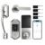 Keyless Entry Door Lock deadbolt with Handle Set, Smart Lock for Front Door, Front Door Lock Set with Smart Lock and Front Door Handle,Satin Nickel