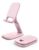 Lamicall Pink Phone Holder, Desk Accessories – Rose Gold Pink Office Cell Phone Stand, Desktop, Office Desks Accessories, Desk Decor for Women, for iPhone, 4-8” Phone