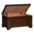 Liberty Furniture Industries Aspen Skies Storage Trunk, W38 x D23 x H20, Medium Brown