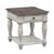 Liberty Furniture Industries Magnolia Manor End Table, W24 x D28 x H24, White